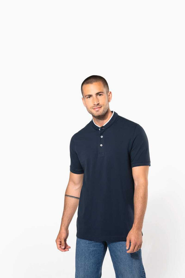 Kariban K223 - Polo col mao manches courtes homme