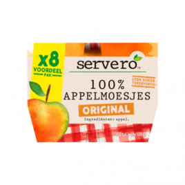 Servero 100% Appelmoesjes original 8-pack