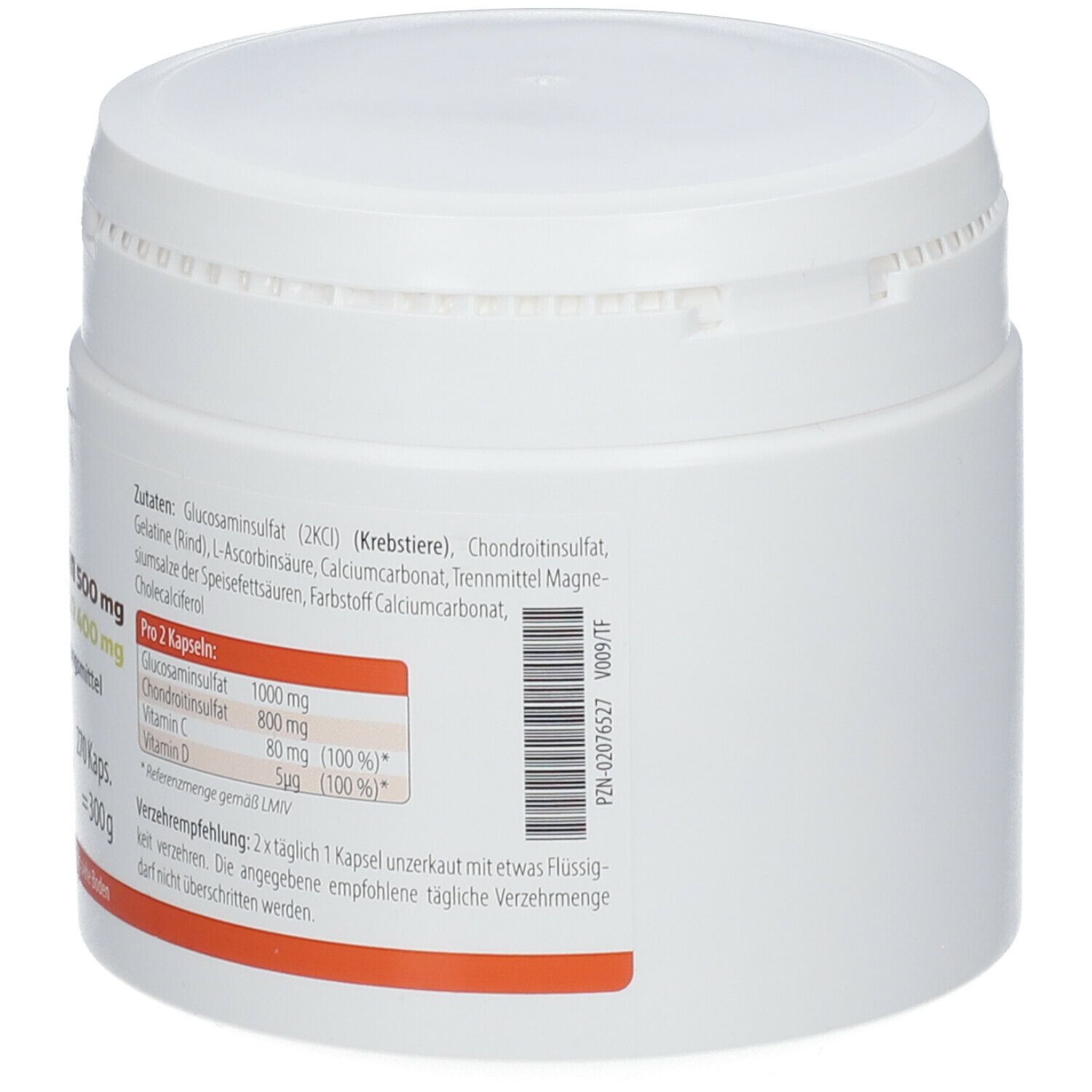Glucosamin 500 mg + Chondroitin 400 mg Kapseln