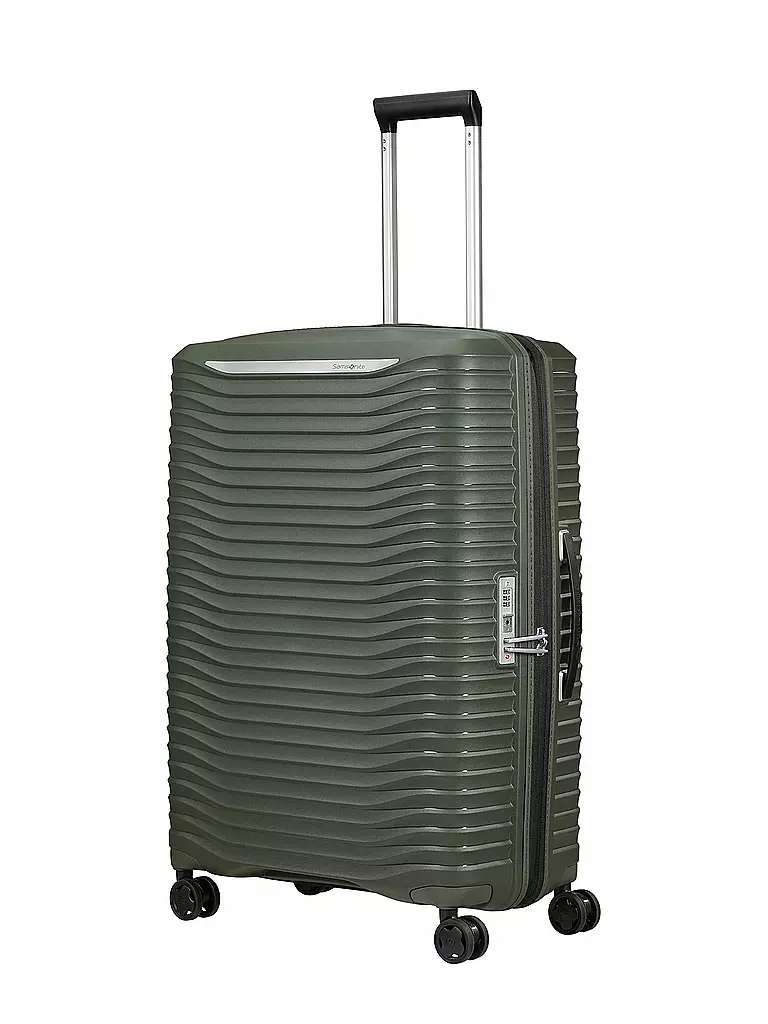 SAMSONITE Trolley Upscape Spinner 75 Erweiterbar Climbing Ivy dunkelgrün