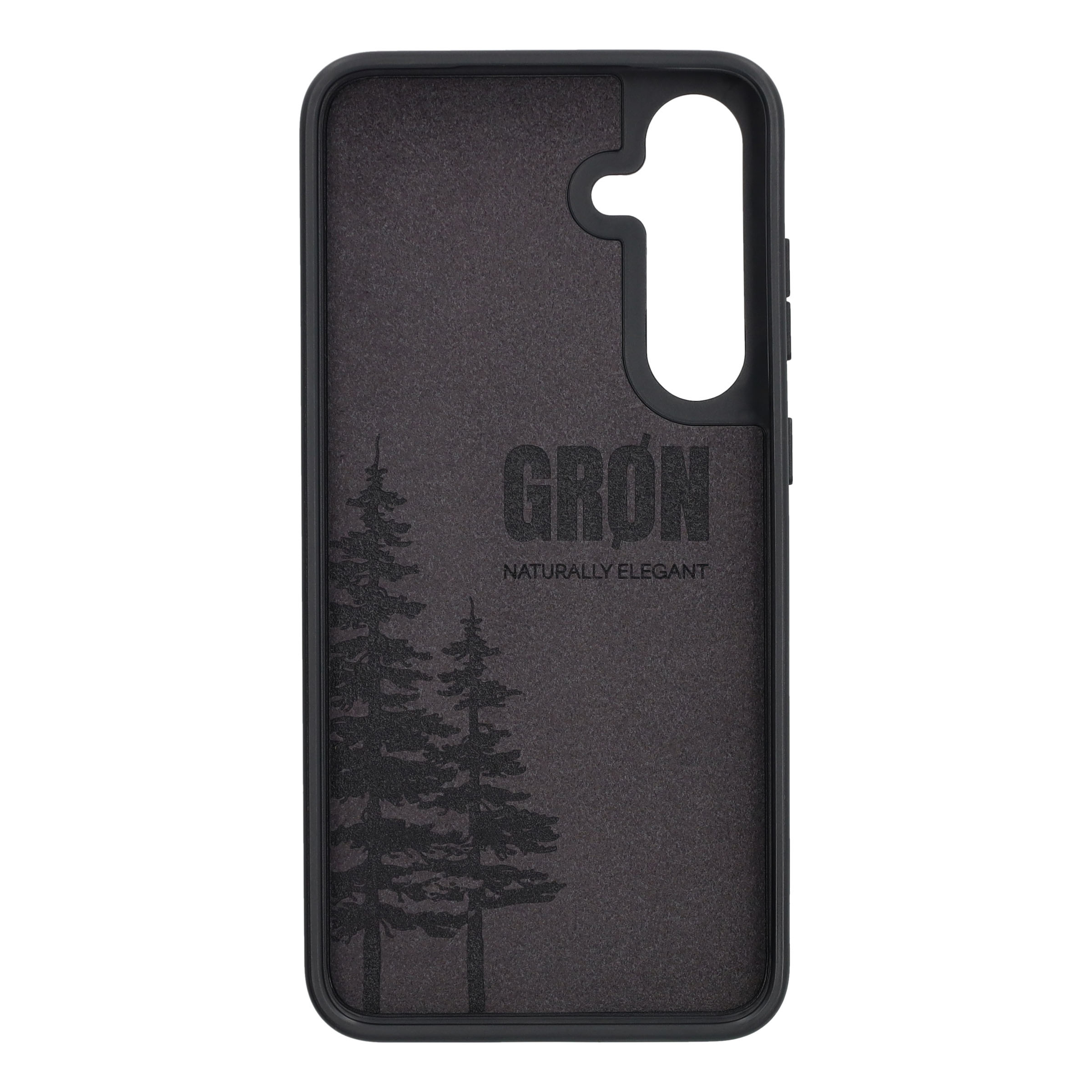Samsung Galaxy S24  Plus Holz Handy Hülle MagSafe Bumper Case - Walnuss