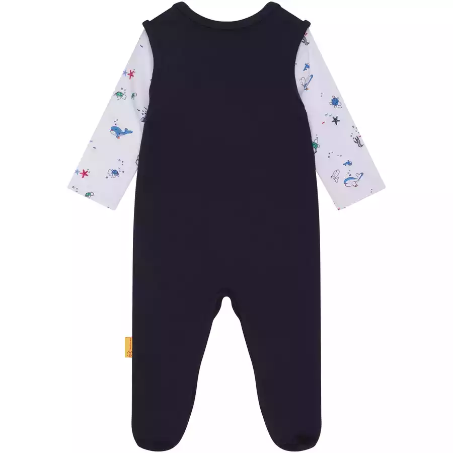 Steiff Strampler Set Steiff Navy