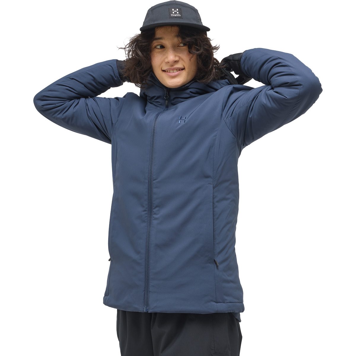 Haglöfs Mimic Alert Hood Isolationsjacke Damen tarn blue