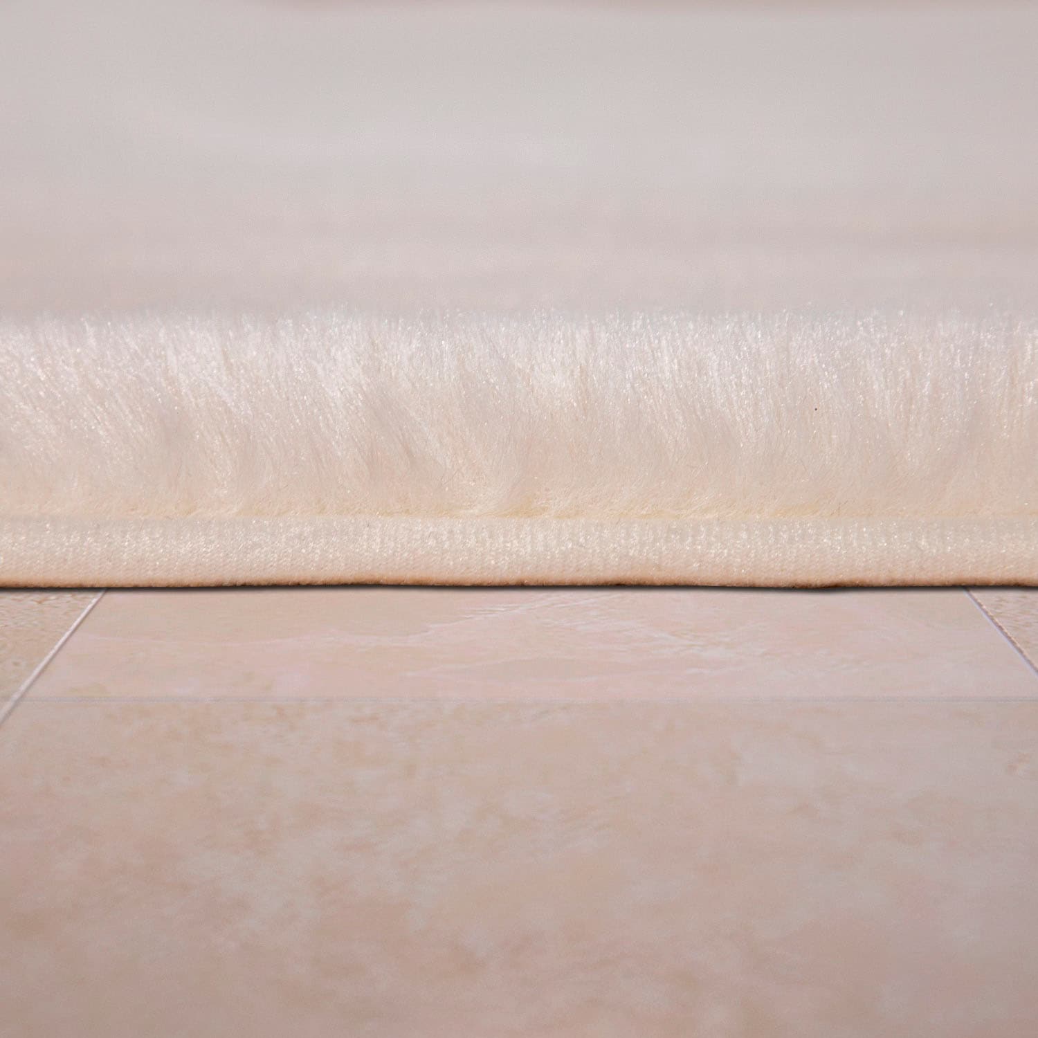 Paco Home Badematte »Comfy 340« Höhe 25 mm rutschhemmend beschichtet fussbodenheizungsgeeignet Badteppich, Soft-Touch-Oberfläche, besonders weich & flauschig