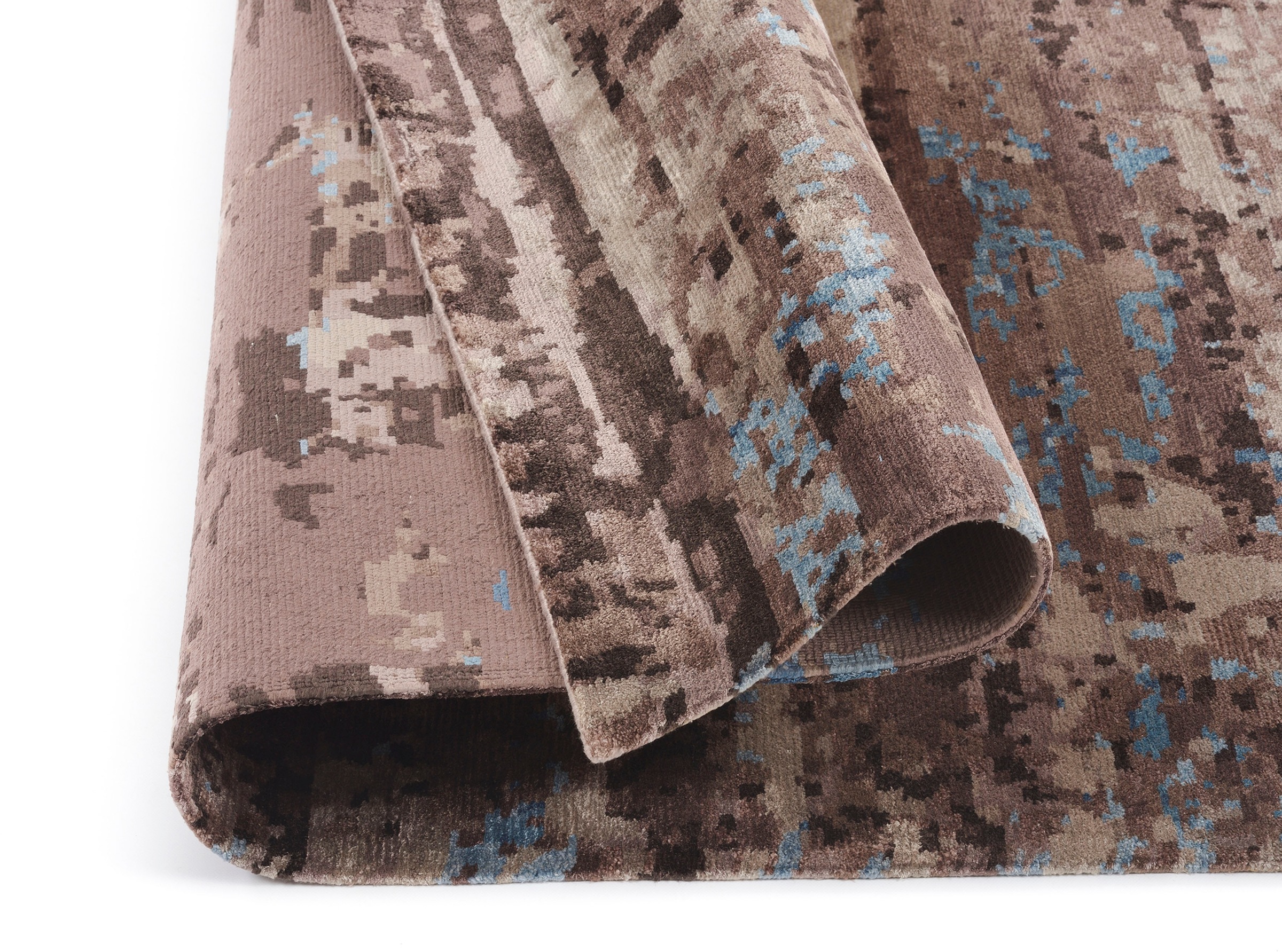 Musterring Teppich »ANGELES PILANO« rechteckig 10 mm Höhe exlcusive MUSTERRING DELUXE COLLECTION, Bambus-Viskose feine Knüpfung