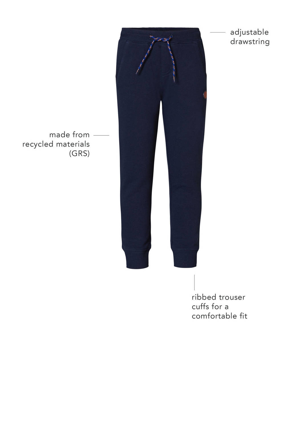 Noppies joggingbroek blauw