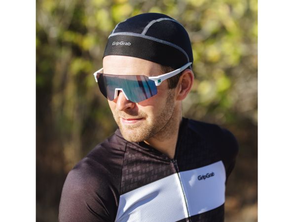 GripGrab UPF 50  Summer Skull Cap, Black