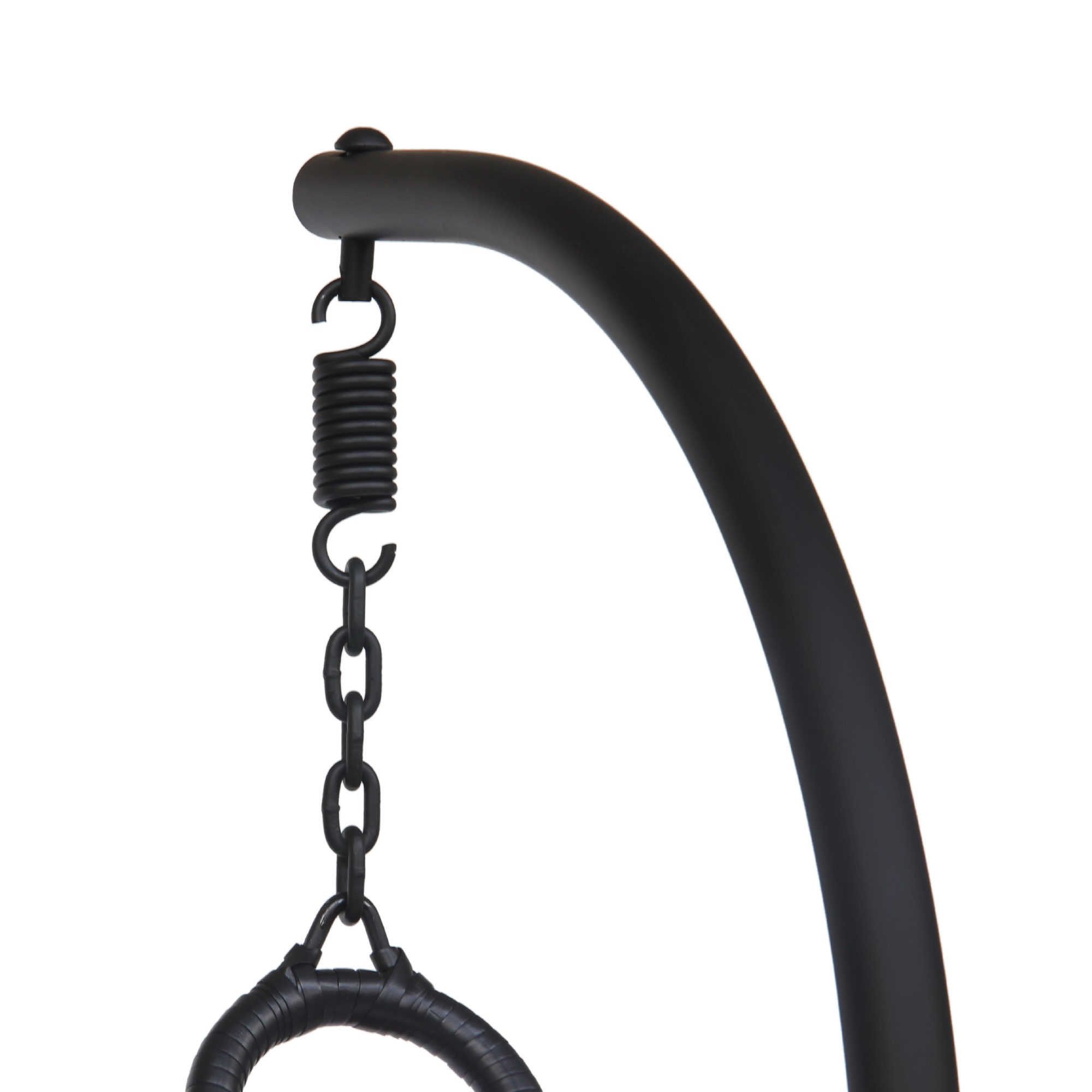 Freischaukler 'Snap', schwarz, rot, Ø 95cm, H 195 cm günstig bestellen