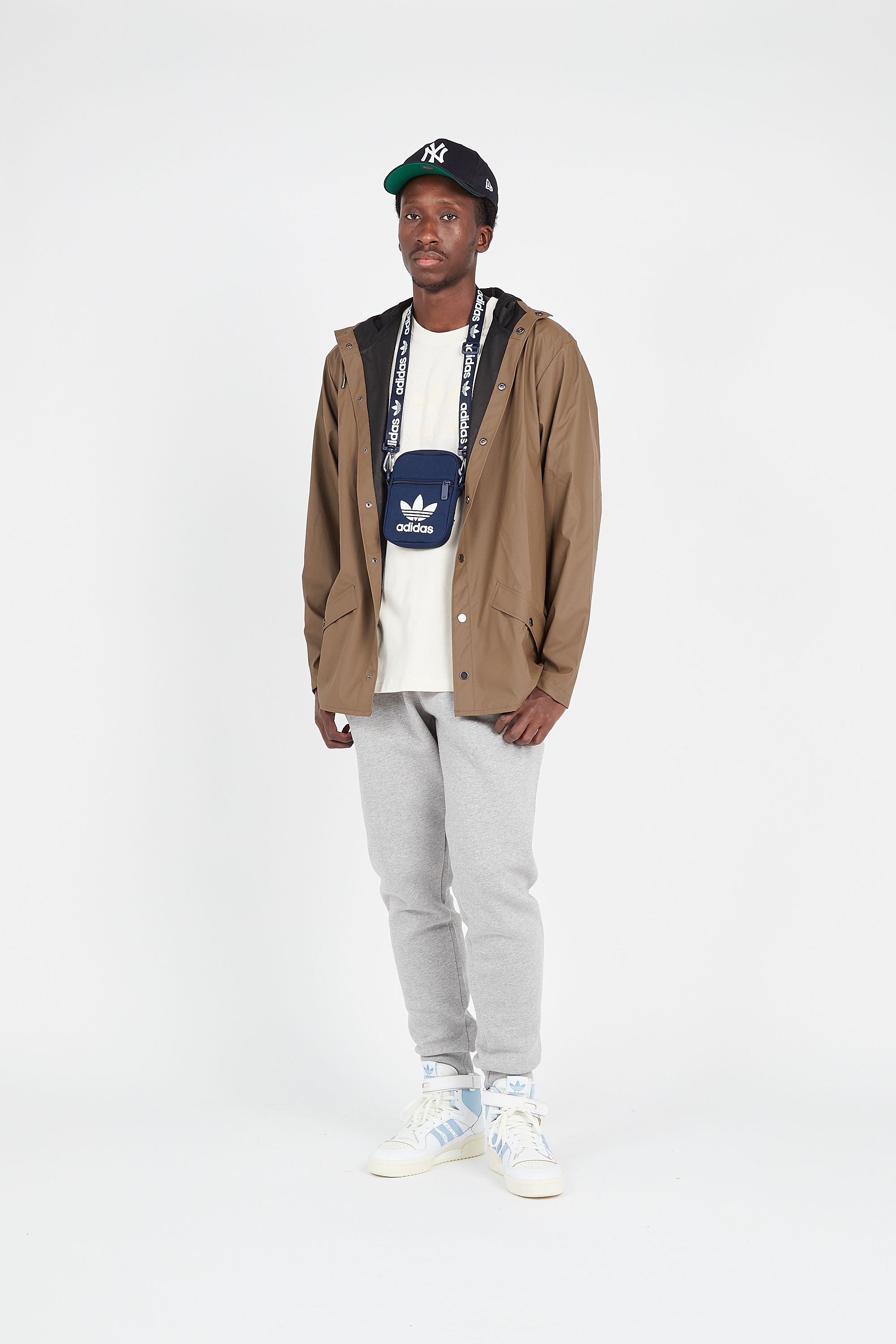 RAINS Coupe-vent Long Marron