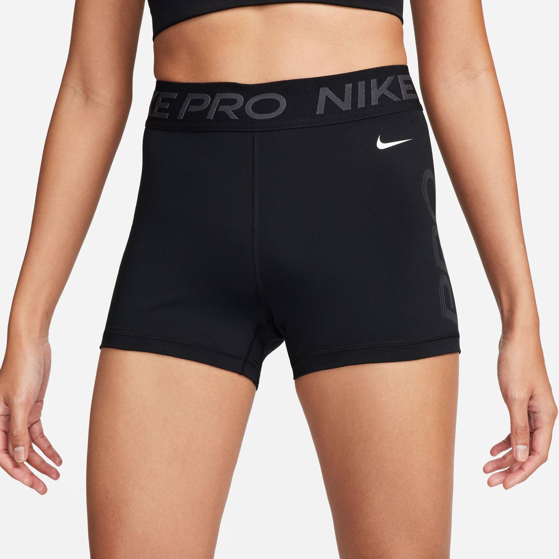 Nike| Damen Trainingsshorts PRO DRI-FIT MR 3IN SHORT