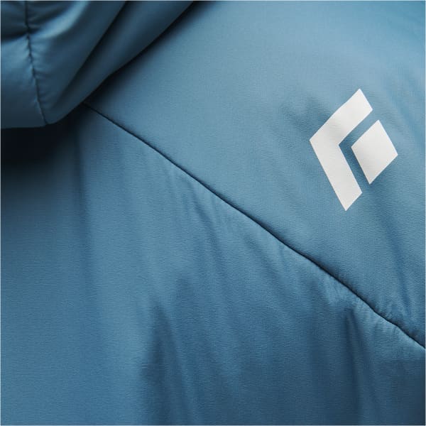 Doudoune ski de randonnée BLACK DIAMOND M FIRST LIGHT STRETCH HOODY CREEK BLUE