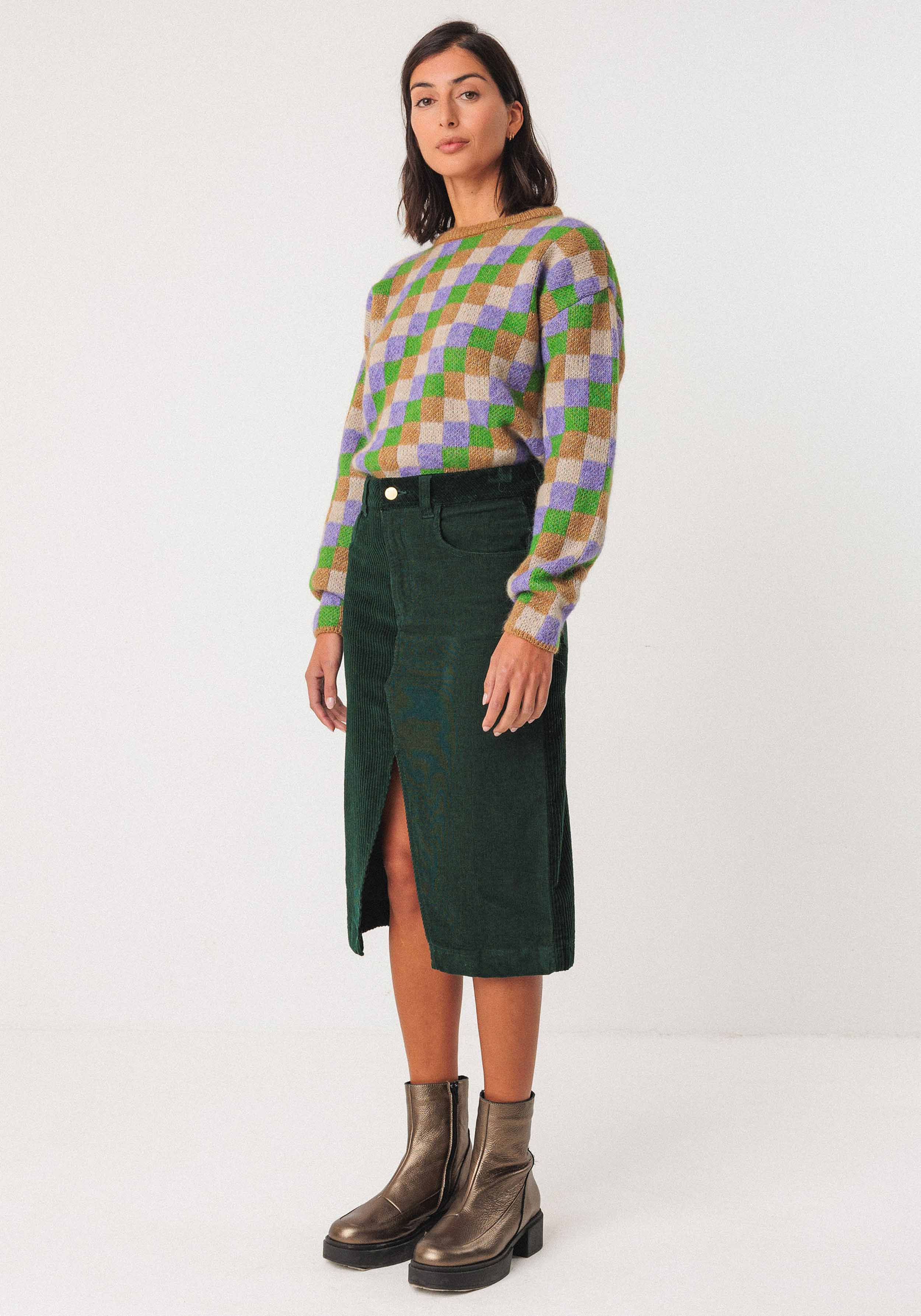 SKFK Cord-Rock Medea Dark Green