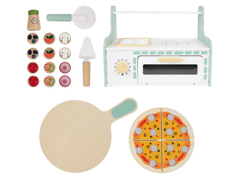 Houten ijswagen of pizza-oven