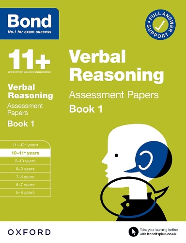 Bond 11+: Bond 11+ Verbal Reasoning Assessment Papers 10-11 years Book 1: For 11+ GL assessment and Entrance Exams - Bond 11+ (Paperback)