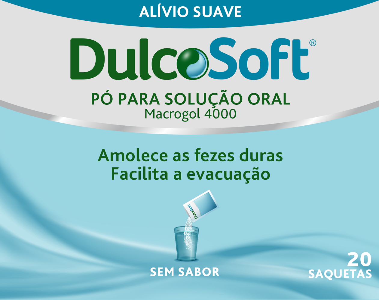 DulcoSoft Pó para solução oral | 20 Saquetas