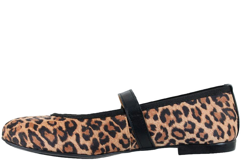 CASHOTT CASELVIRA MARY JANE BALLERINA I LEOPARDPRINT