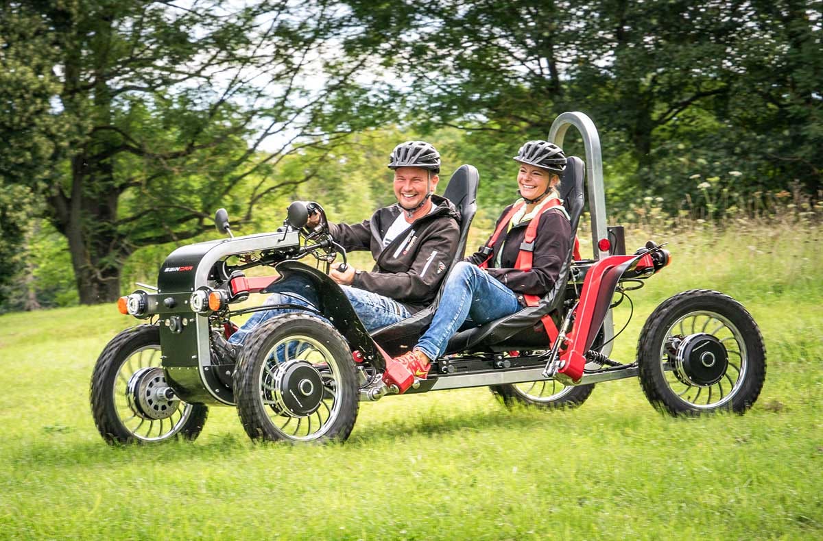 Swincar Tandem Tour für 2 Stiege (2 Std.)