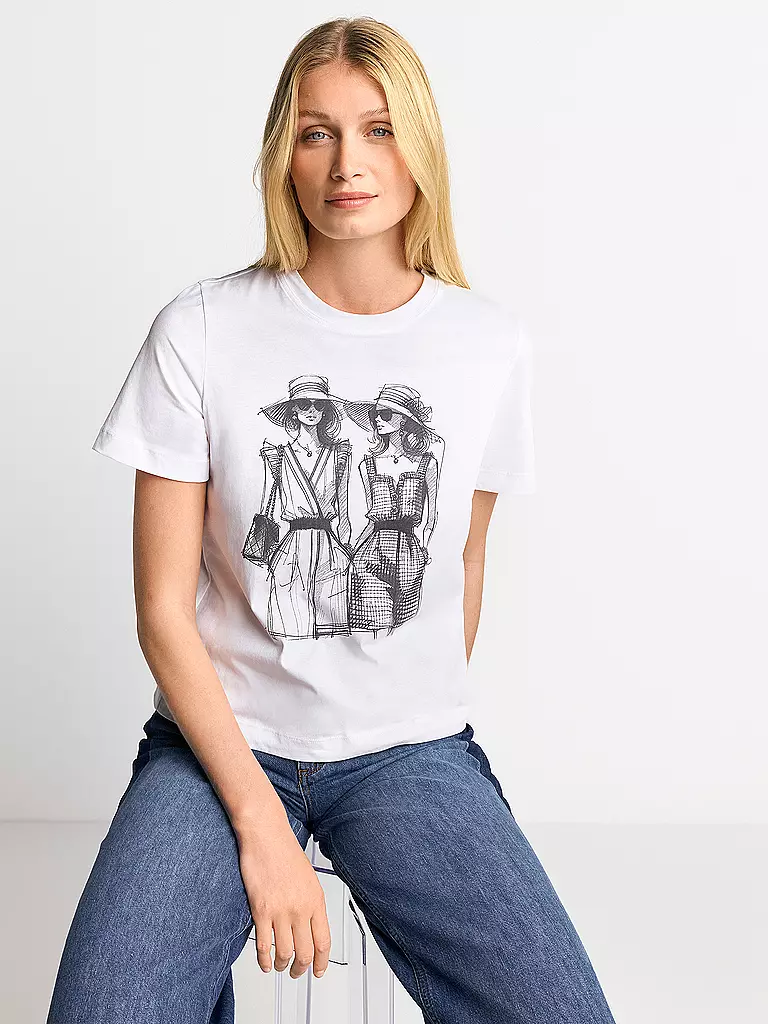 RICH & ROYAL T-Shirt  weiss