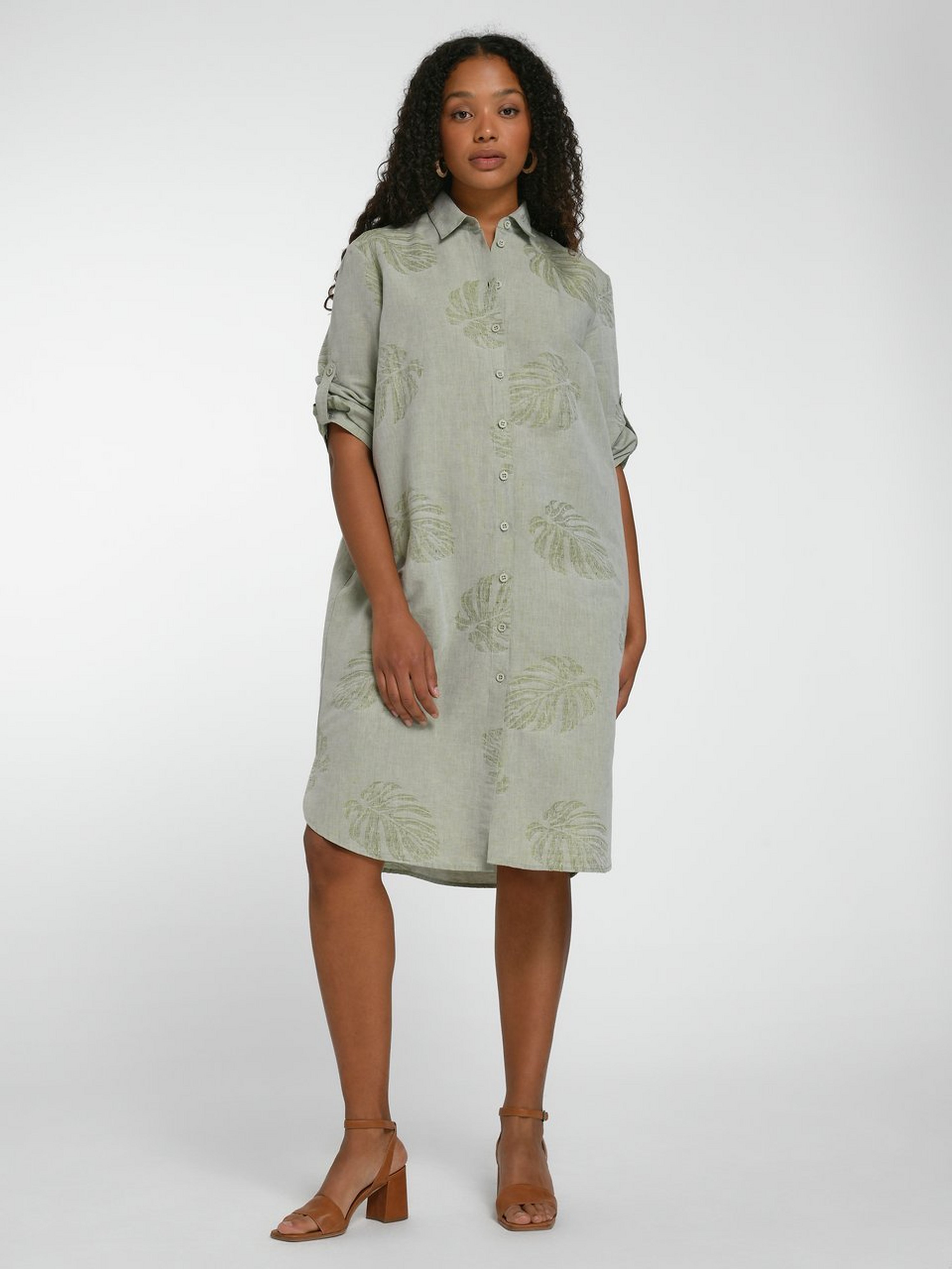 Kleid mit 3/4-Arm