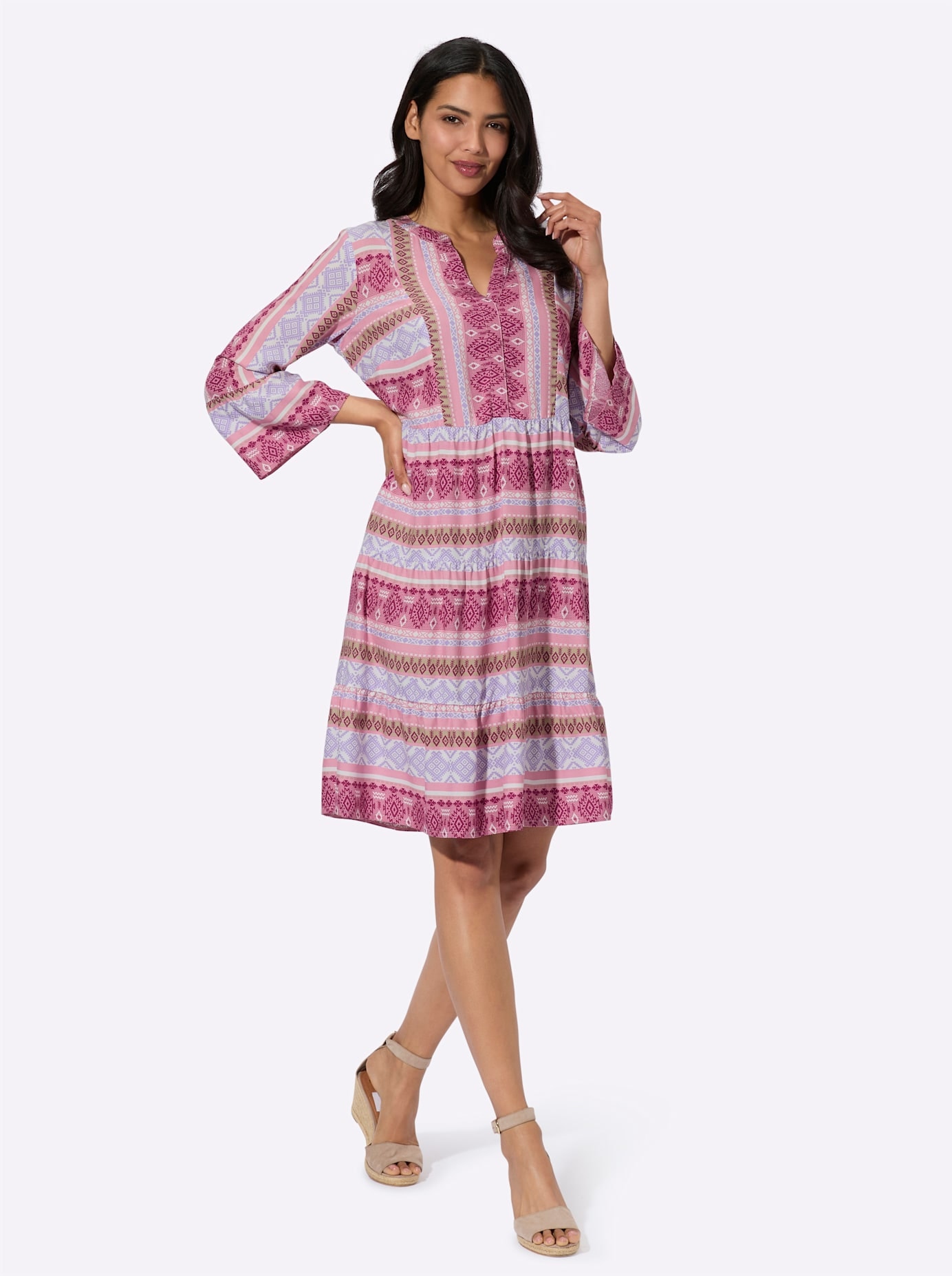 Classic Basics Druckkleid »Kleid«