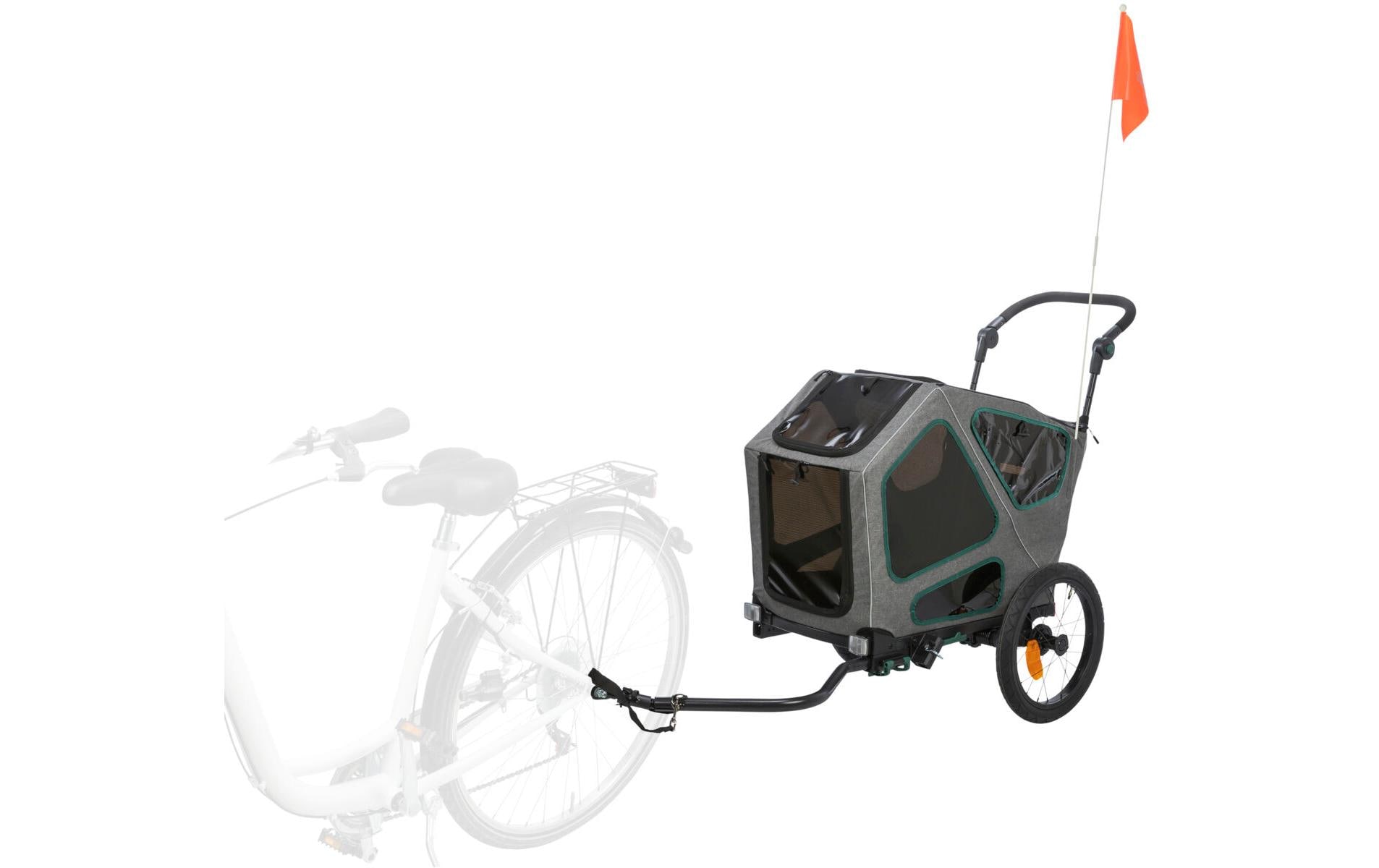 Fahrrad-Anhänger S, 64 cm x 92 cm x 80 cm / 130 cm<br>Fahrradzubehör