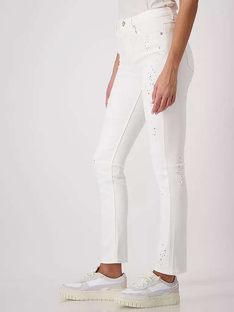 MONARI Jeans Slim Fit creme