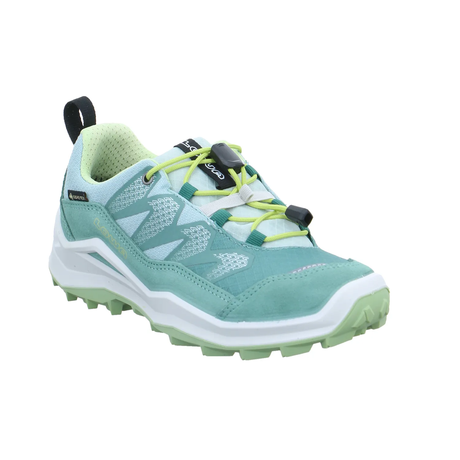 LOWA Jugend-Halbschuh Grün Textil  Sneaker Outdoor Unisex