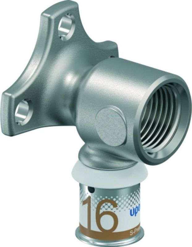 Uponor - Muurplaat - S-Press Plus - 16mm - Corrosiebestendig