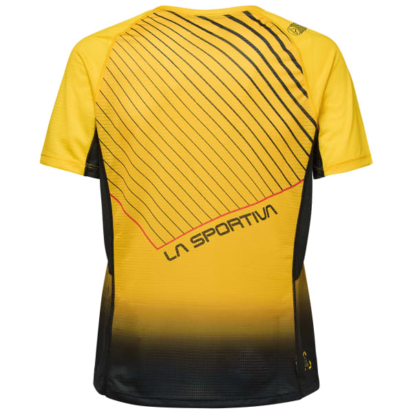 T-shirt trail LA SPORTIVA WAVE T-SHIRT M YELLOW/BLACK