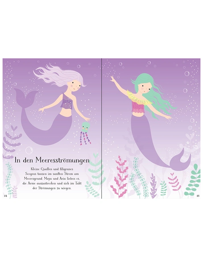 Meine ersten Anziehpuppen-Stickerbücher / Mein erstes Anziehpuppen-Stickerbuch: Mia, die kleine Meerjungfrau