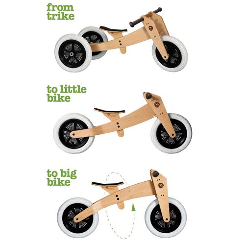 Wishbone bike 3-in-1 naturel