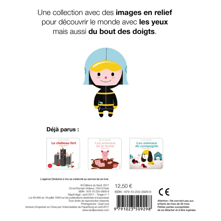 Seuil Jeunesse Livre Les Pompiers - Philippe Jalbert