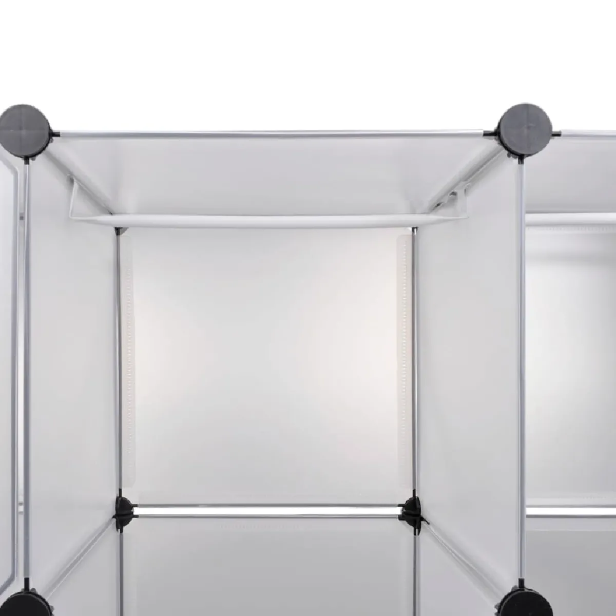 VidaXL Cabinet modulable avec 18 compartiments