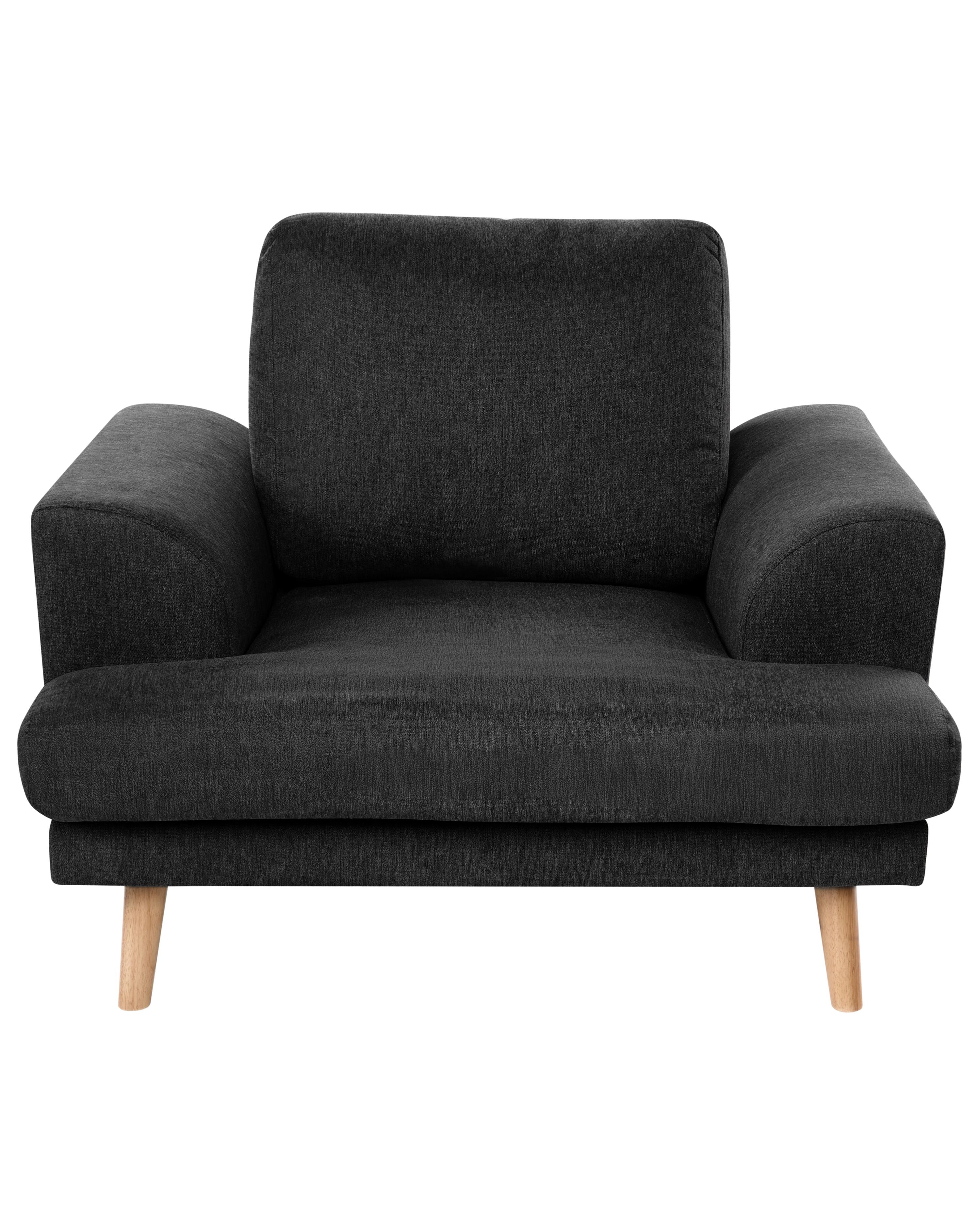Fauteuil KILDAL Stof Zwart