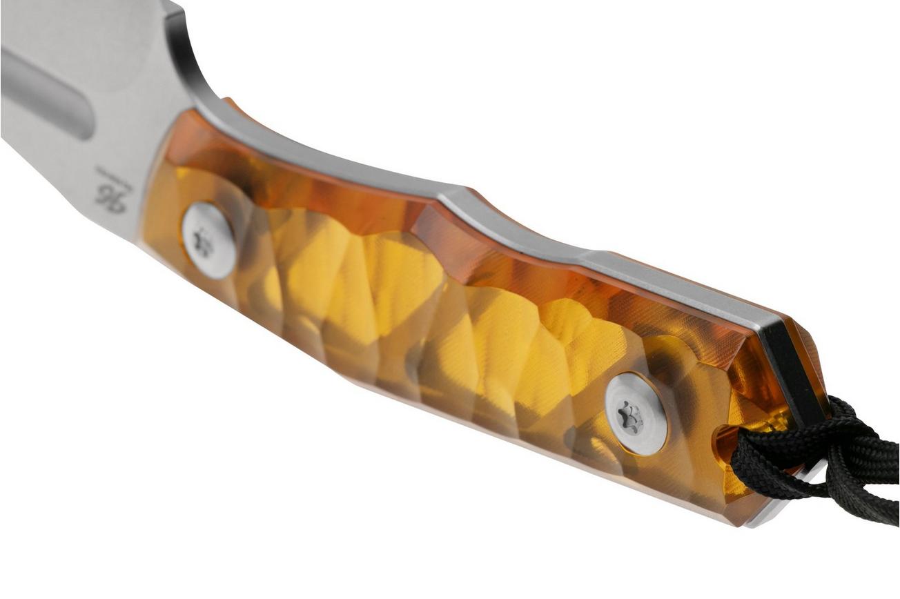 CIVIVI Propugnator C23002-3 Polished Yellow Ultem, vaststaand mes