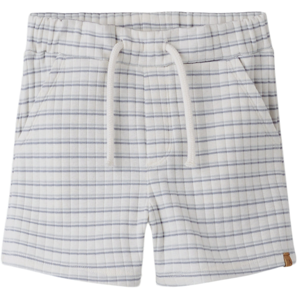 Køb Lil'Atelier Coconut Milk Dusty Blue Nmmhaldur Loose Shorts Lil
