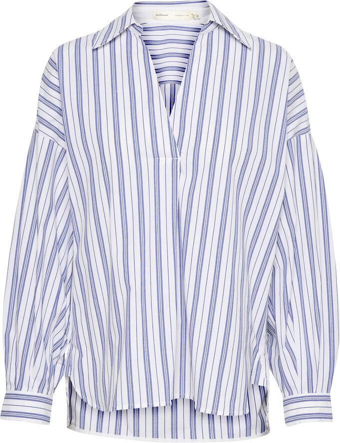 InWear LulaIW Blouse Blue narrow stripe