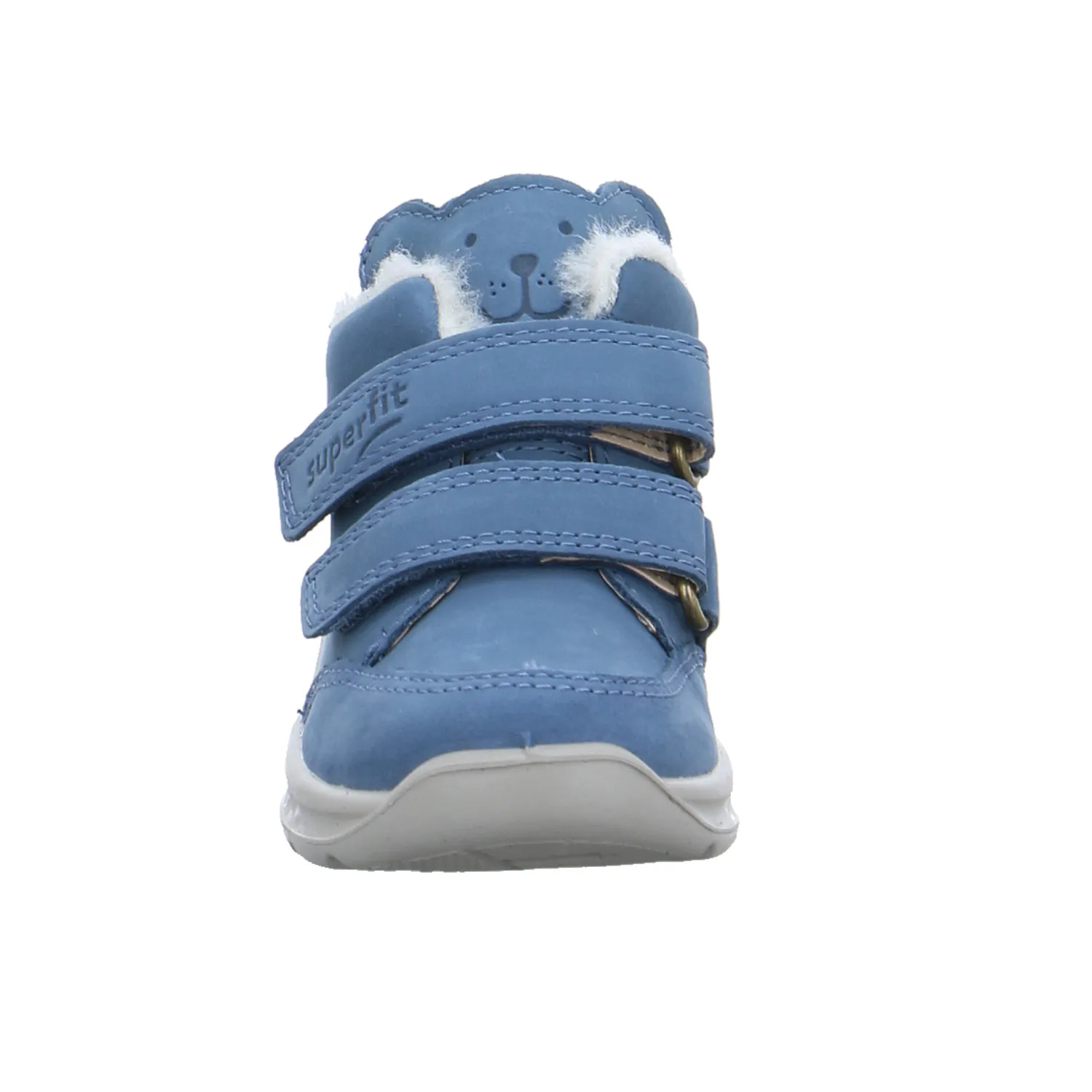 SUPERFIT Kleinkinder-Winter-Bottine Blau Textil  Baby-Boot