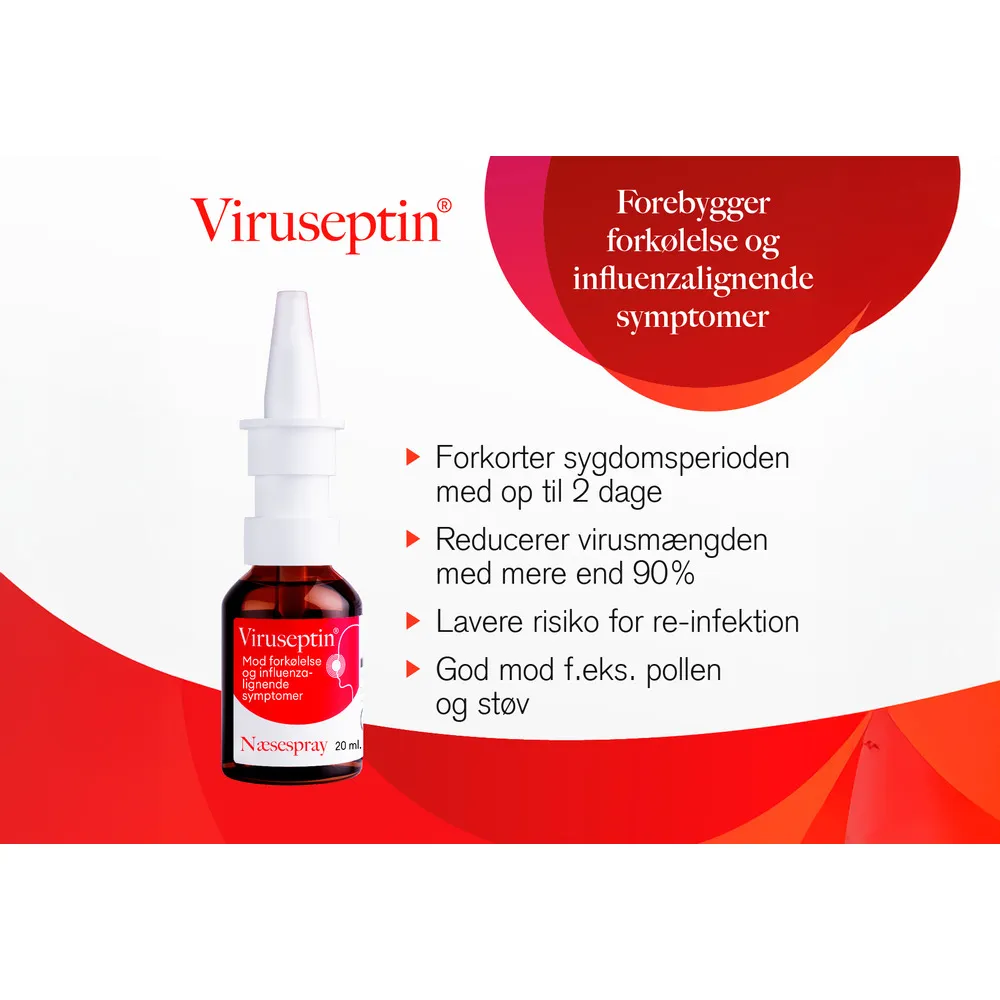 Viruseptin Næsespray - 20 ml.