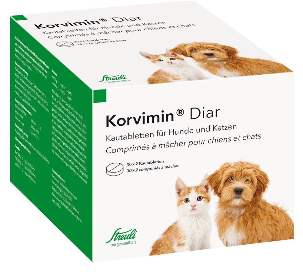 KORVIMIN DIAR Kautabl Btl 2 Stk