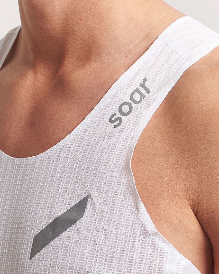 SOAR Running Race Vest White