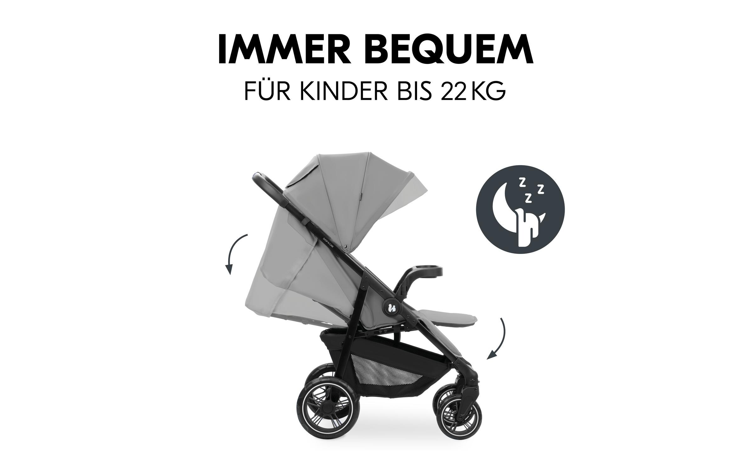 Buggy Shop N Care Grey<br>Kinderwagen für die Stadt