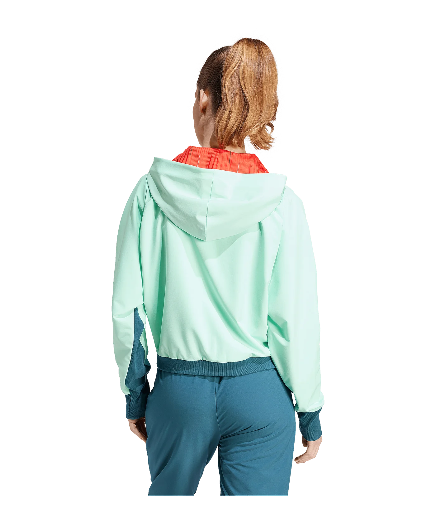 adidas Team Kapuzenjacke Damen Grün