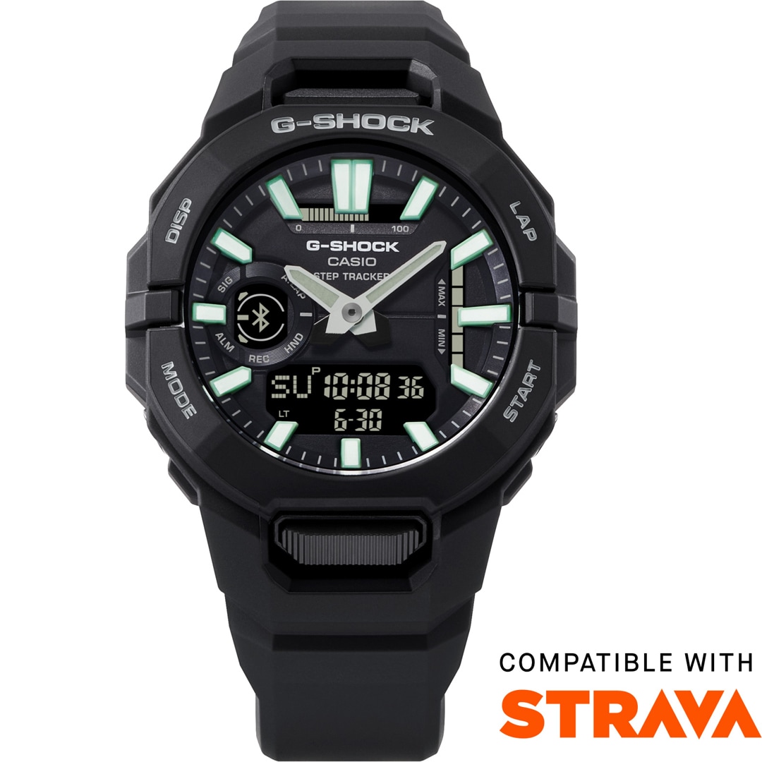 Casio G-Shock G-Squad Bluetooth 44mm Schwarz