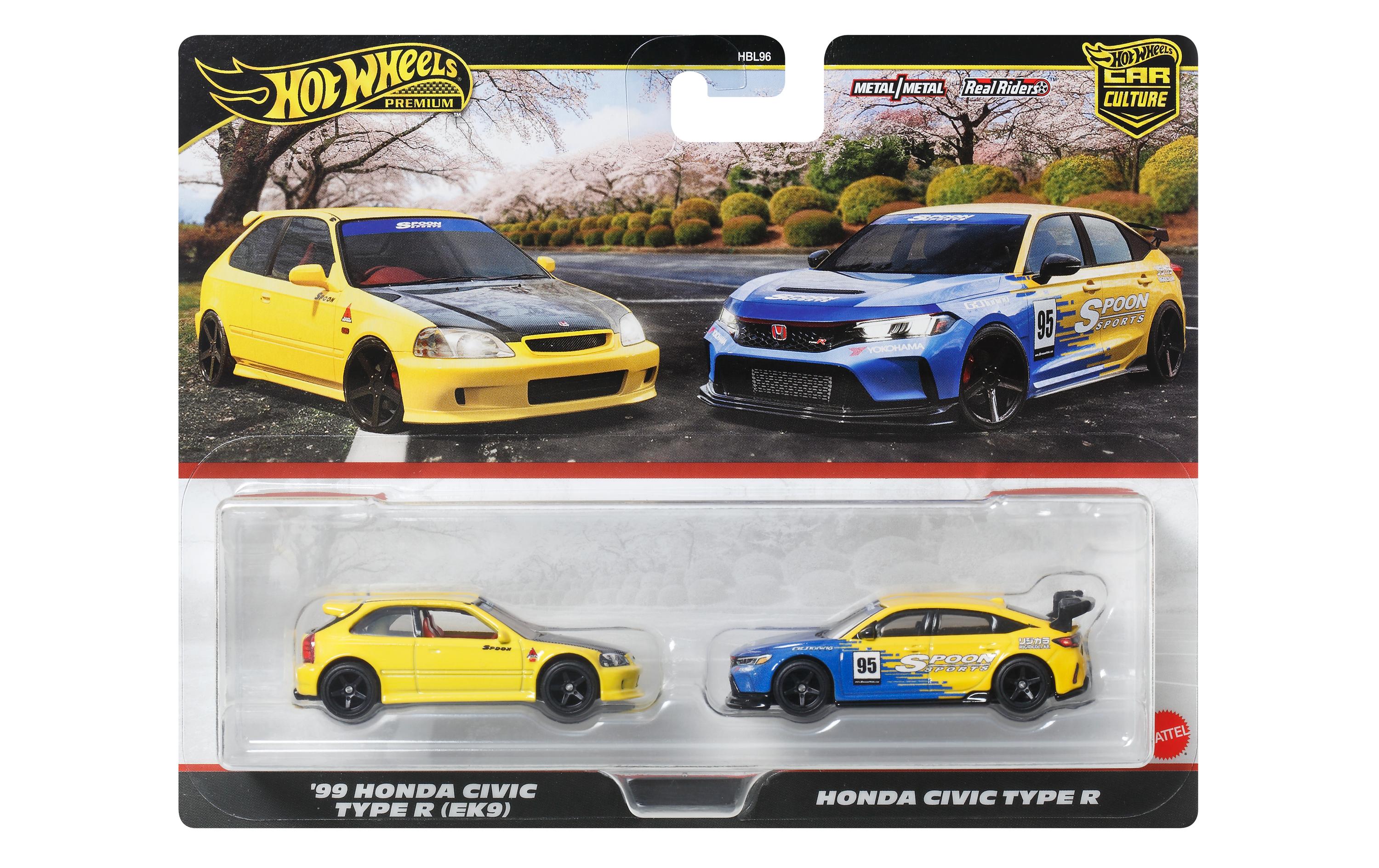 Rennwagen 2-Pack – HondaFahrzeuge im Massstab 1:64
