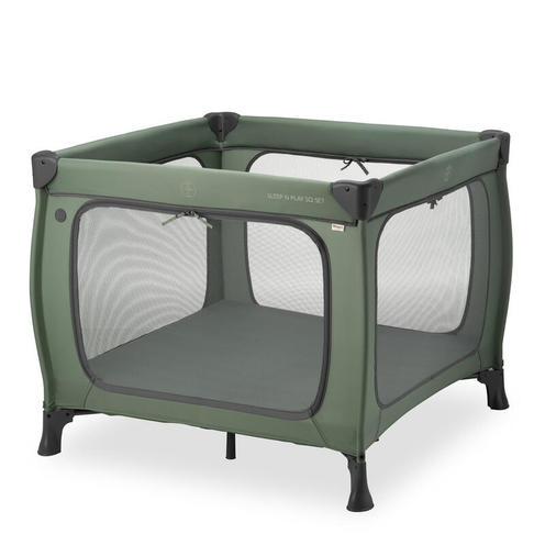 Lit parapluie Sleep N Play SQ set - Vert - HAUCK