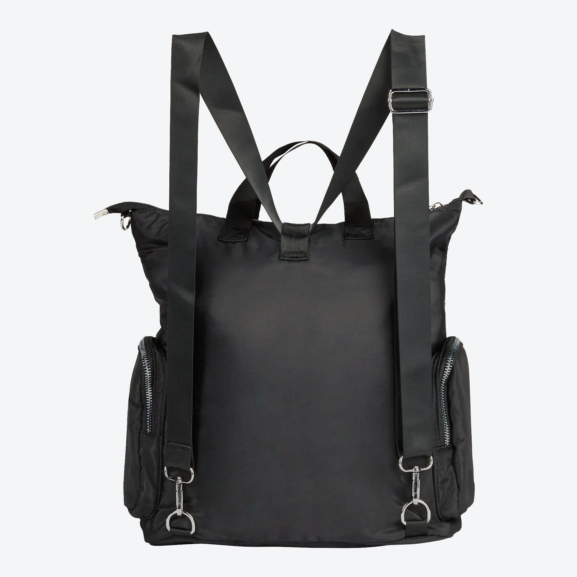 Damen-Rucksack mit 3 Reißverschluss-Taschen, ca. 30x34cm