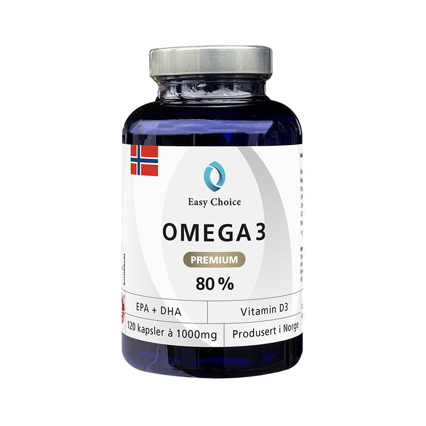 Easy Choice Omega-3 Premium 80% 120kpsl