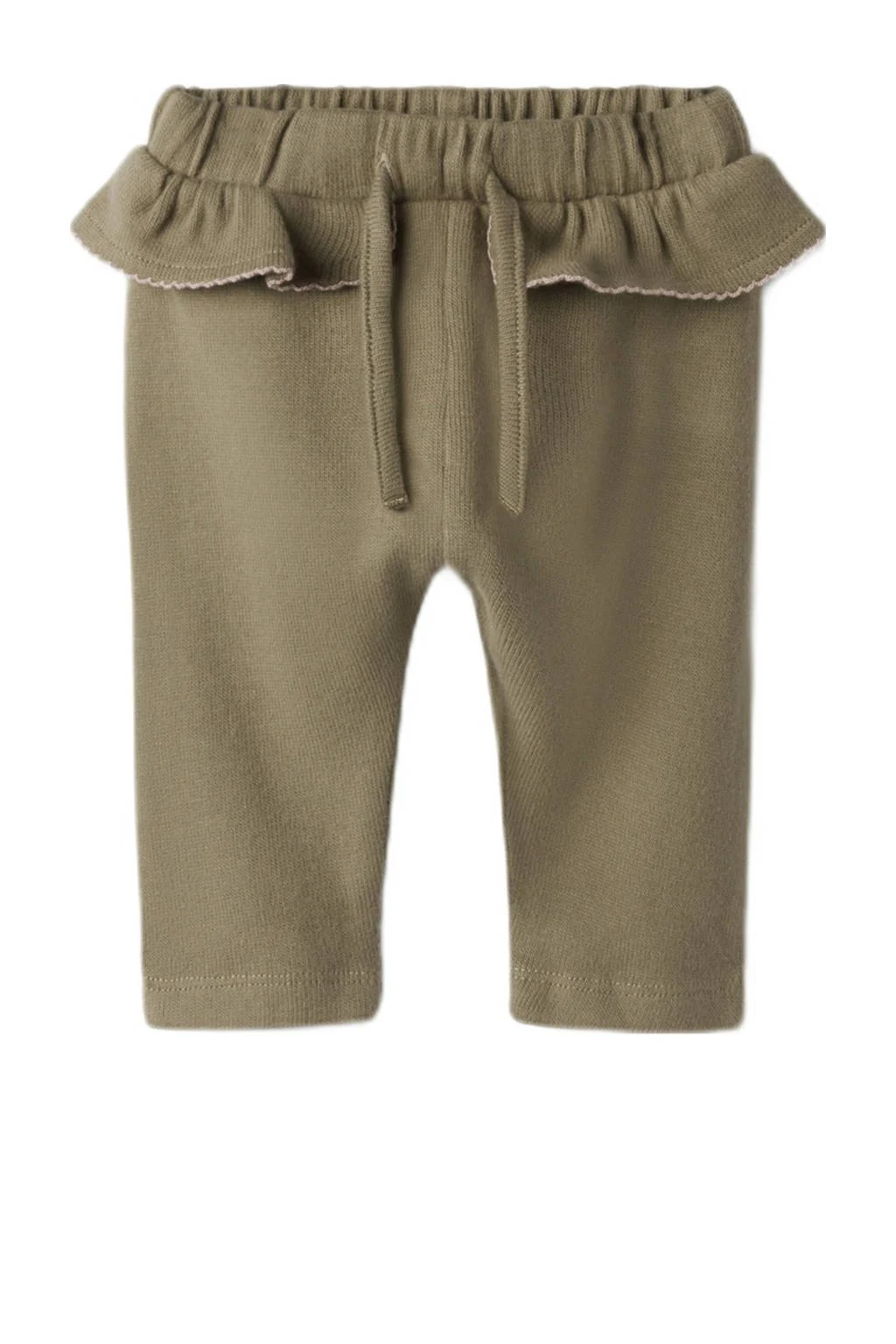 LIL' ATELIER babybroek olijfgroen