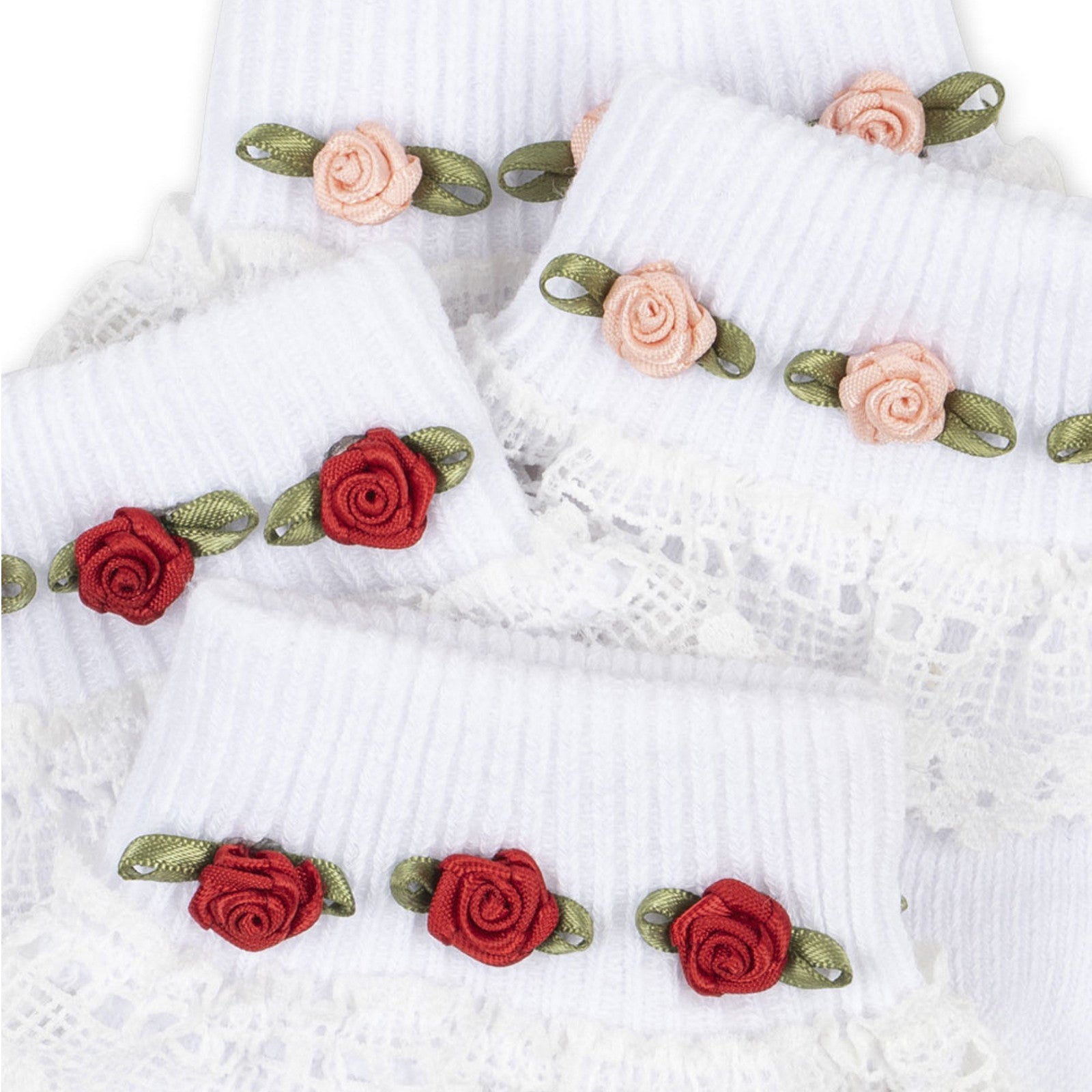 Socken 2er-Set Lace Optic White